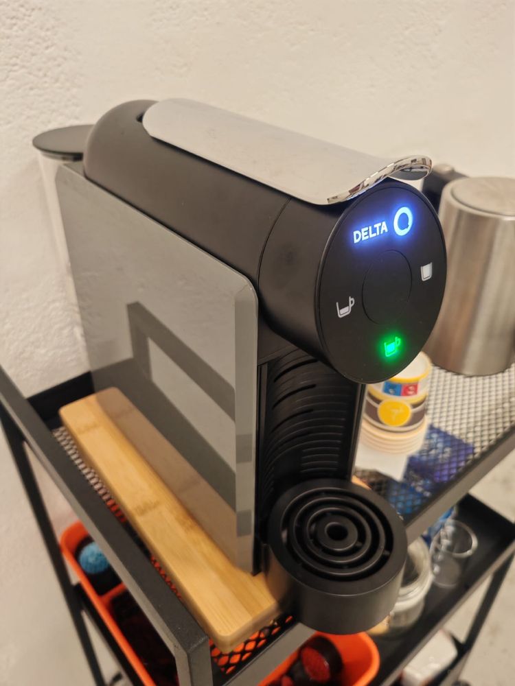 Maquina Cafe Delta Q Mini Qool Cinza