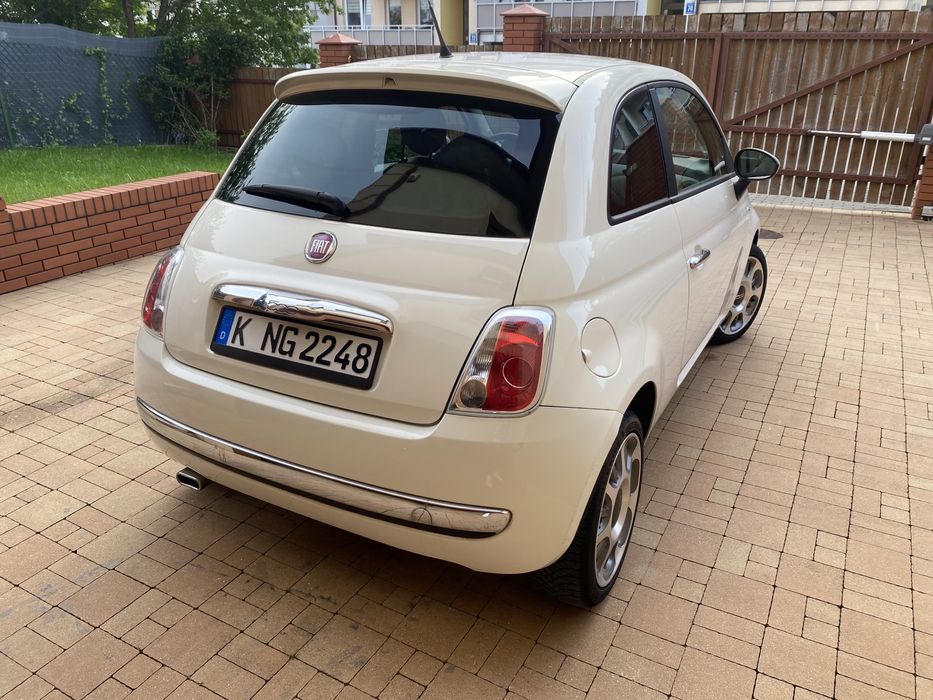 Fiat 500 1.2b Klima Alumy Bezwypadkowy  Super Stan z Niemiec Opłacony