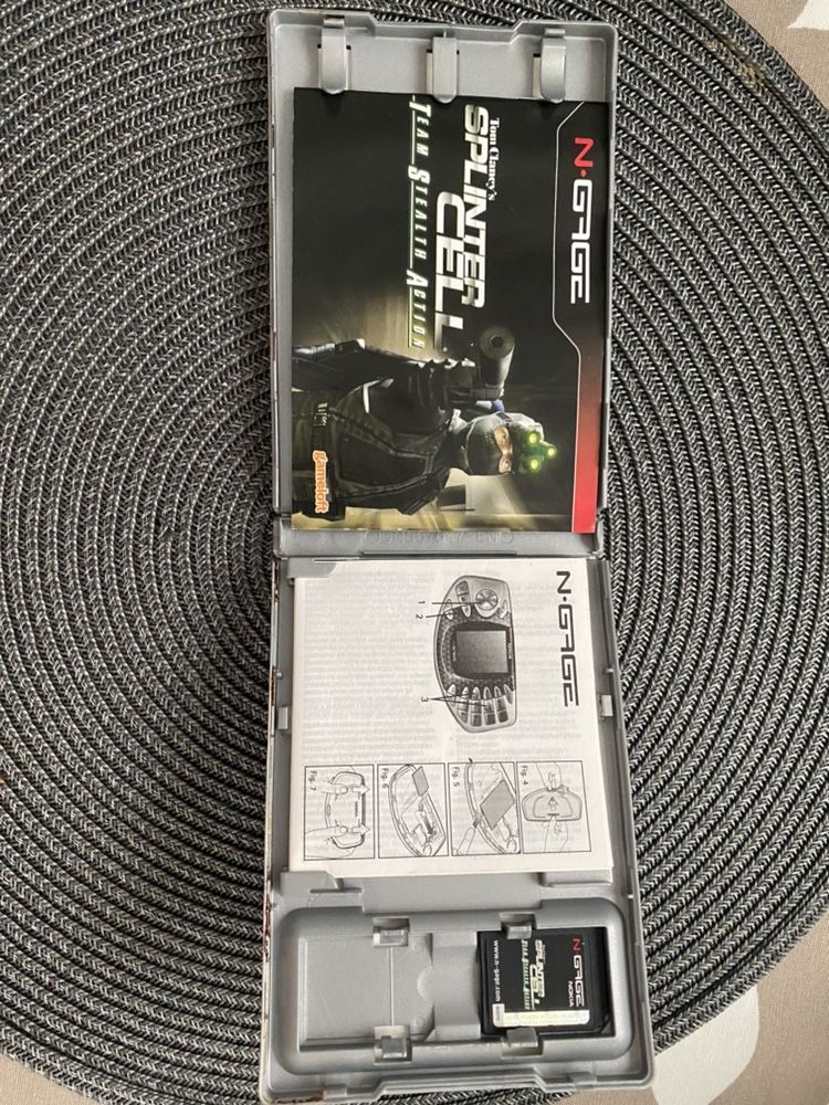 Gra nokia n-gage gra Splinter Cell Chaos Theory jak nowa