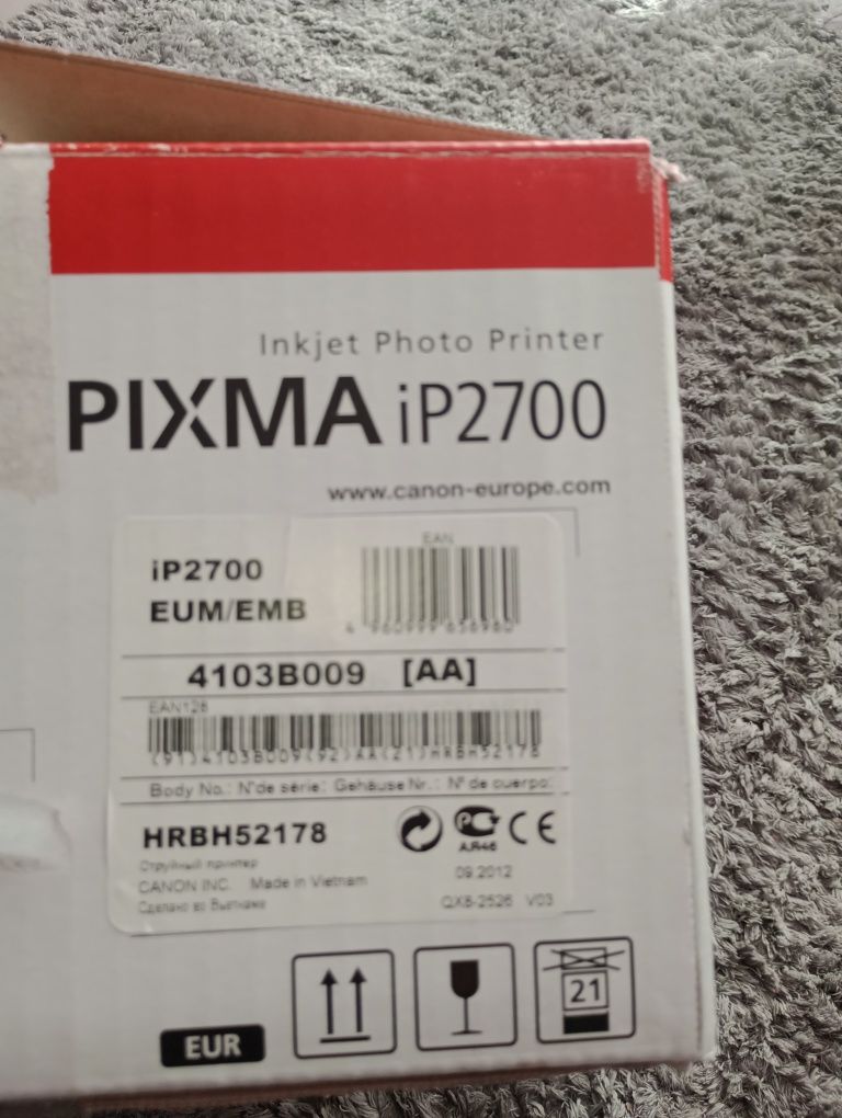 Sprzedam drukarka Canon PIXMA iP2700