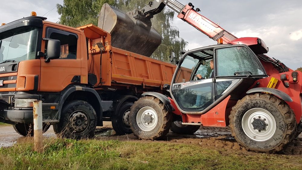 Wynajem Ładowarki  teleskopowej od 7-17 metrów