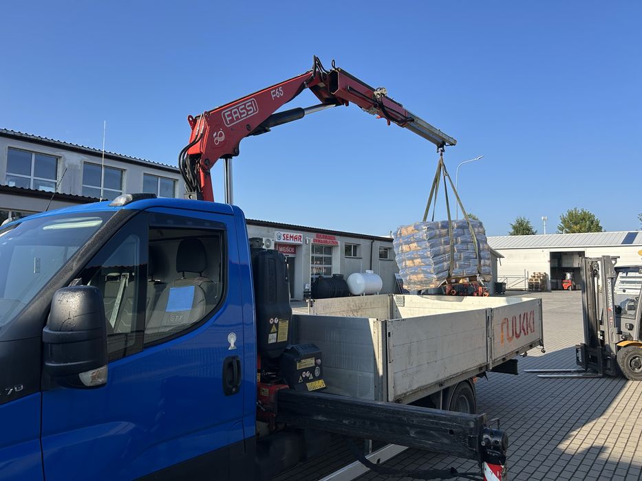 Iveco Daily 70c17 HDS Fassi F65