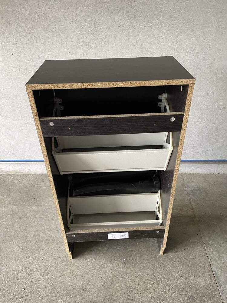 Sapateira ikea castanha