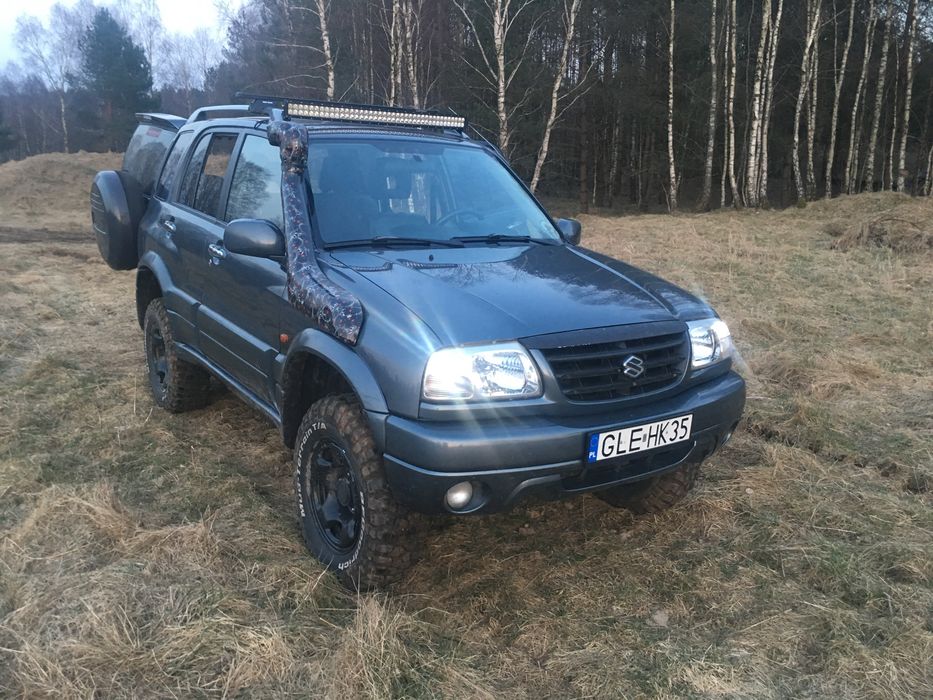 Grand Vitara lift wyciagarka koła terenowe
