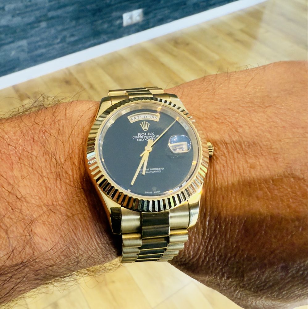 Zegarek Rolex Day-Date Onyx Biały Kruk Zobacz