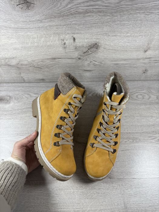 Rieker утеплені жіночі черевики 40 розмір