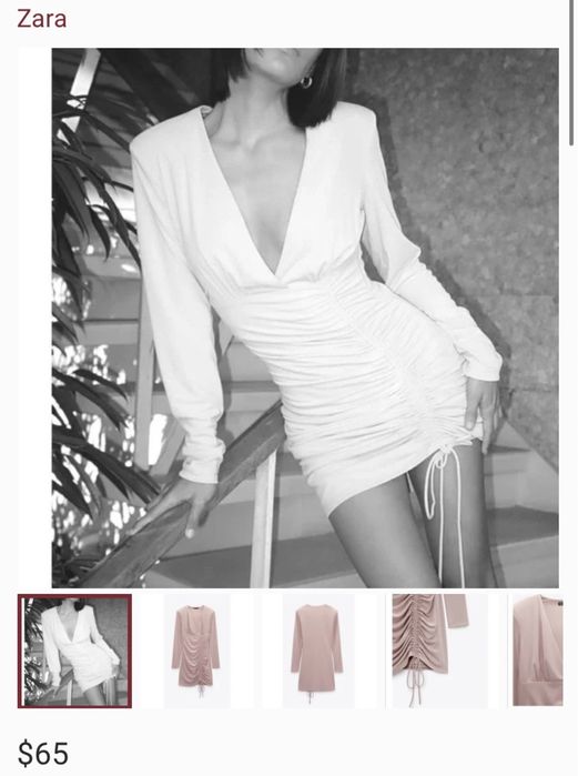 Нове міні плаття Zara