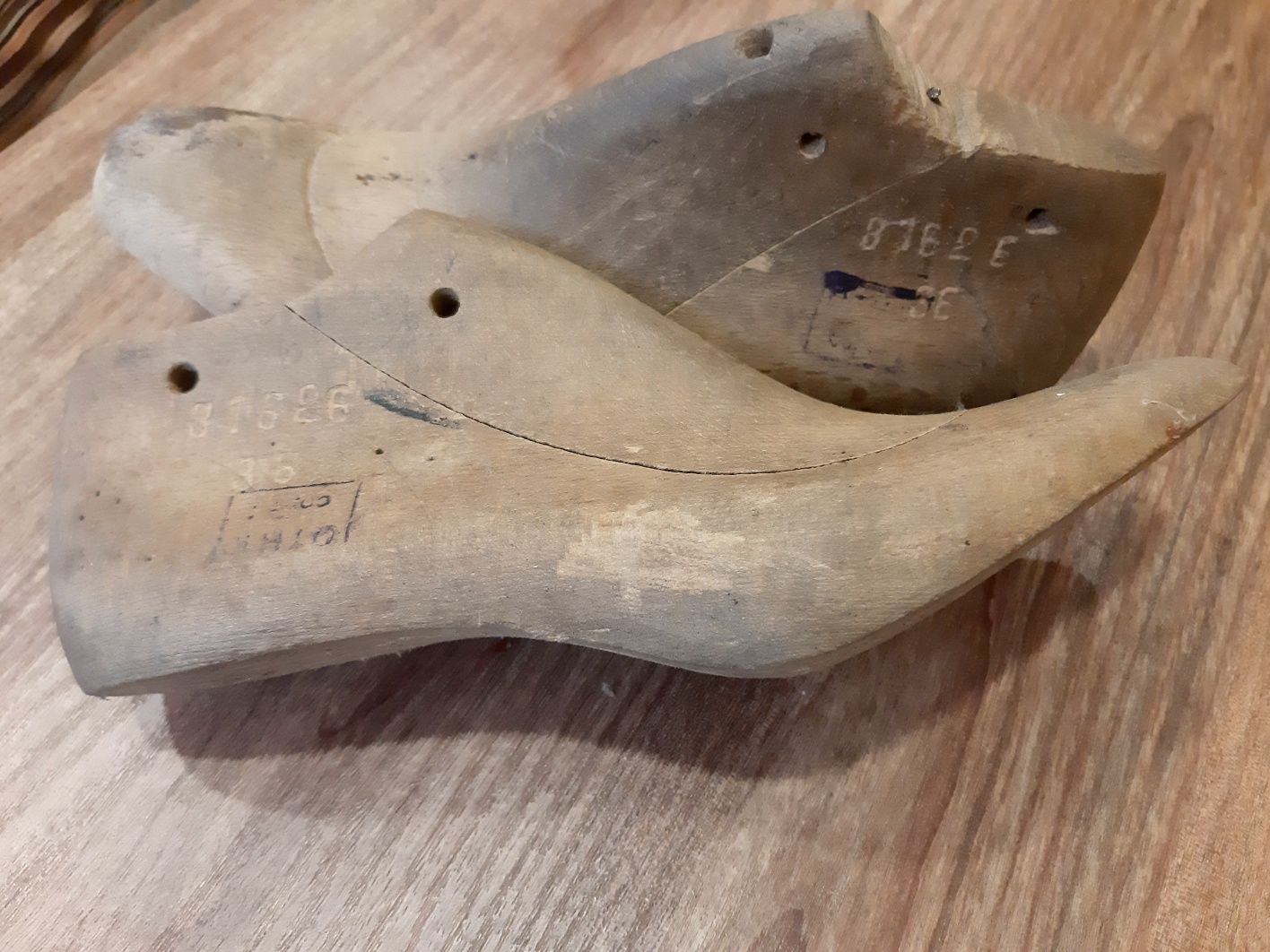 Колодка для обуви деревянная,  раритет