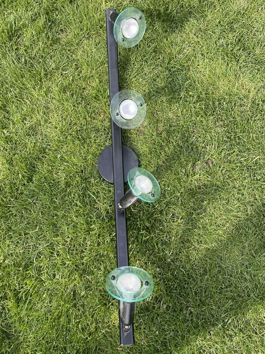 Lampa sufitowa czarna
