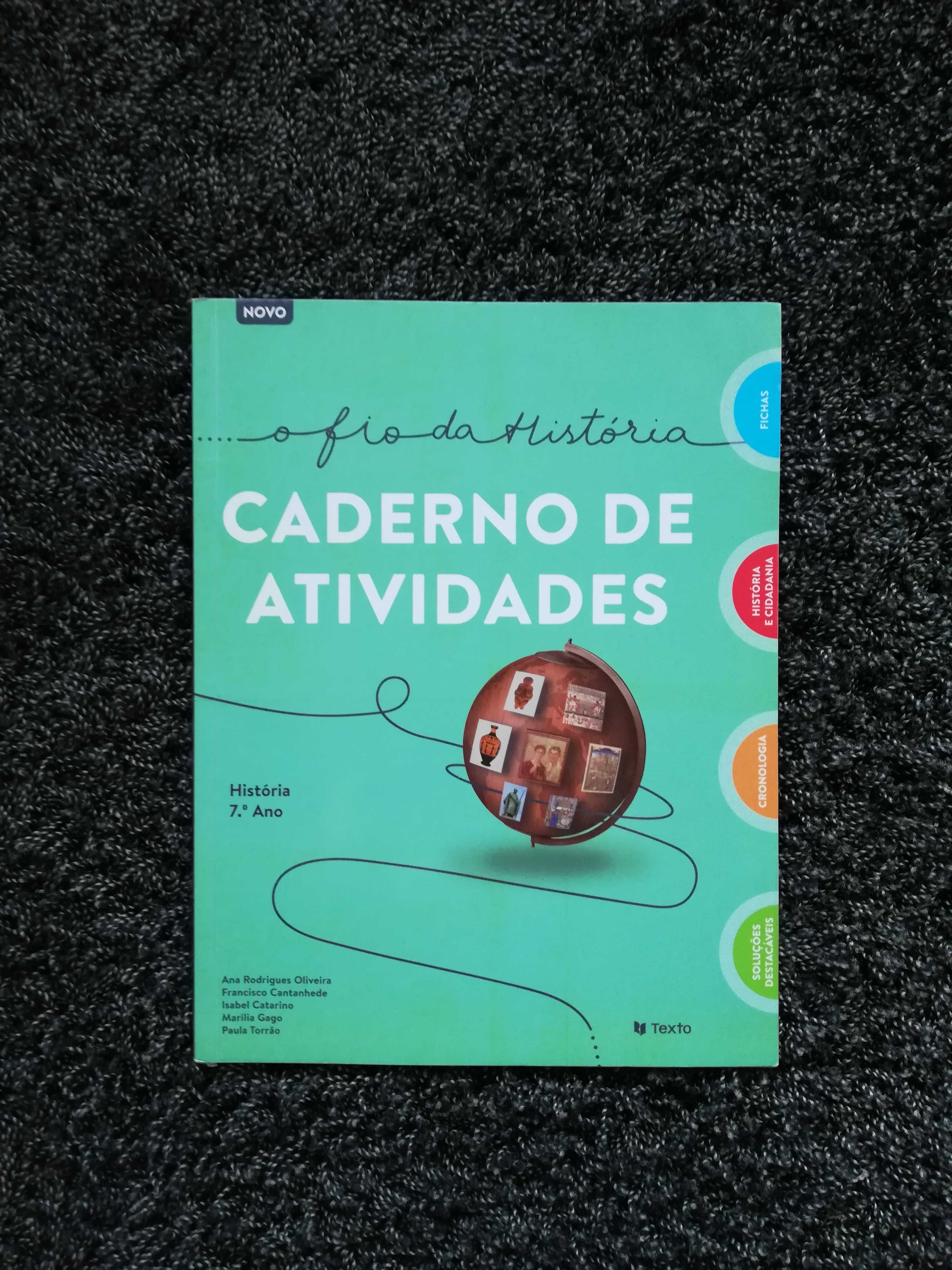 Caderno de atividades de História 7ano " O fio da História"