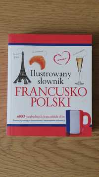 Ilustrowany słownik francusko-polsku 600 niezbędnych francuskich słów