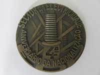Medalha Aniversário  EDP  em bronze
