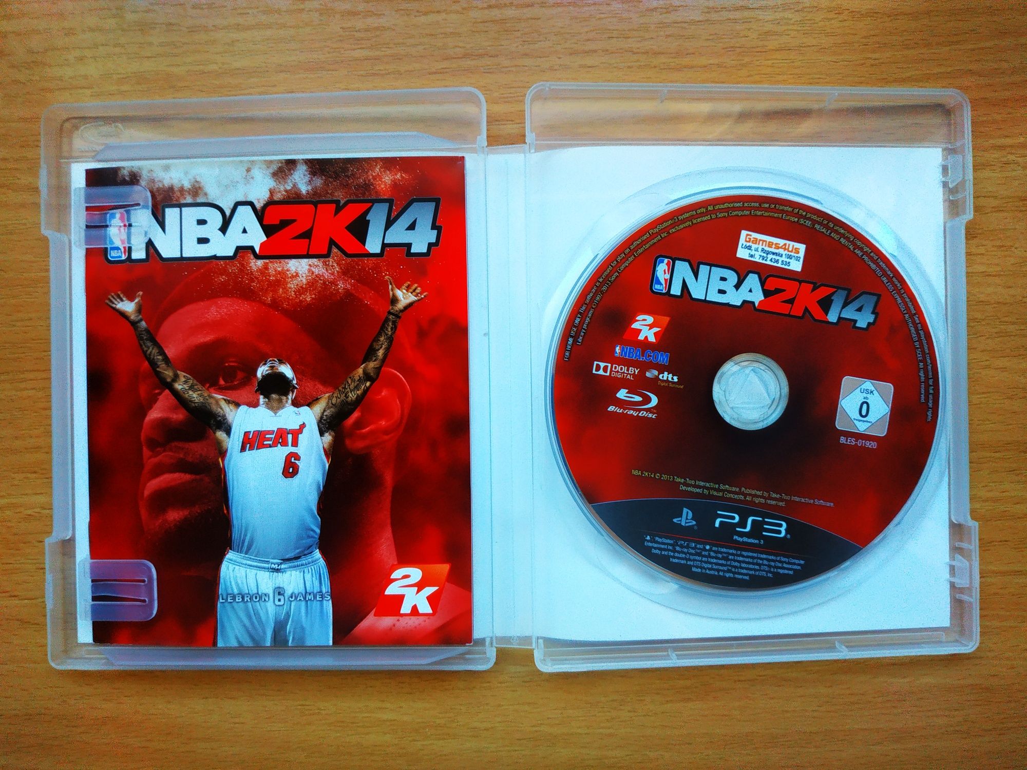 NBA 2k14 ps3,#,stan bardzo dobry, wysyłka olx