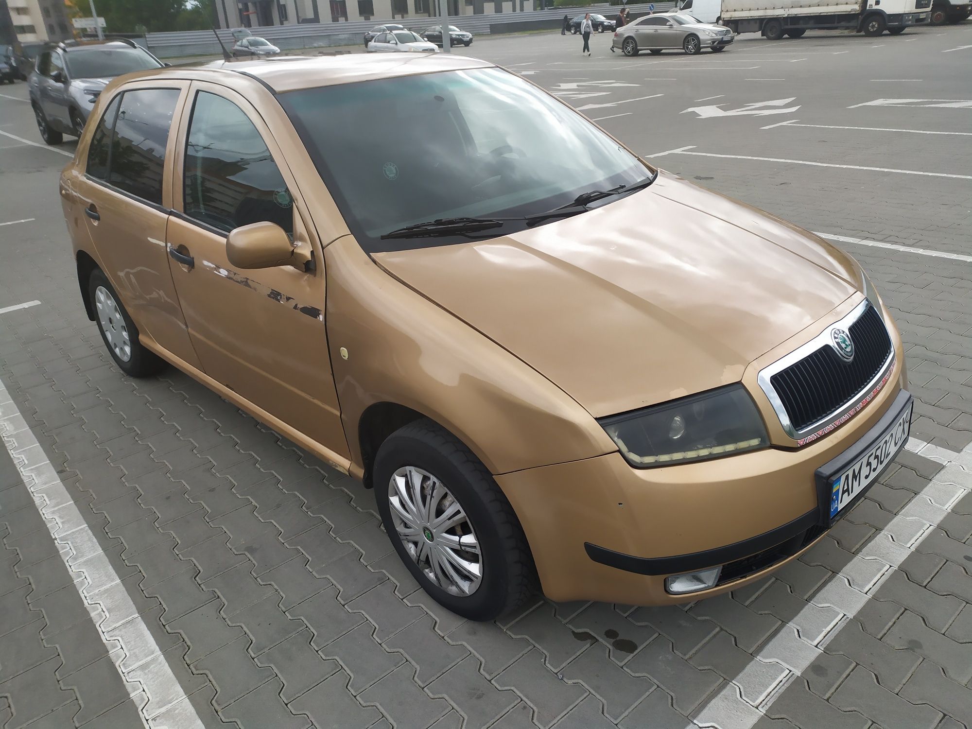 Skoda fabia 1.4 газ/бенз