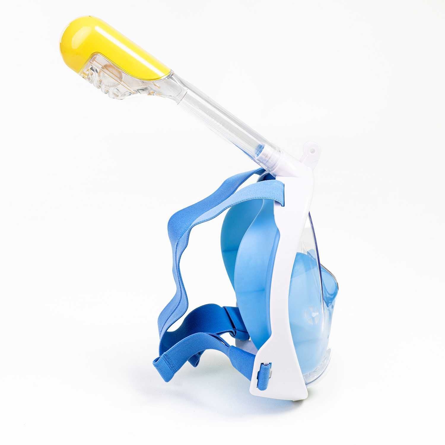 Maska do nurkowania snorkelingu dla dzieci S/M (1 rurka) niebieska