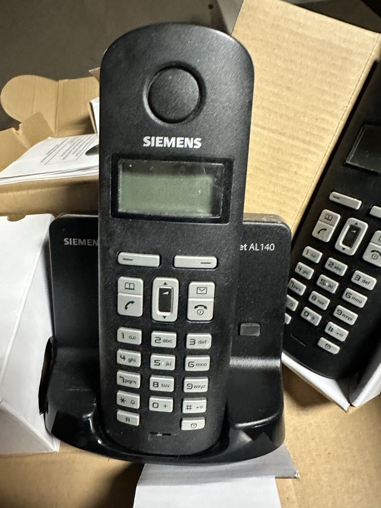 Telefon stacjonarny bezprzewodowy siemens gigaset AL140