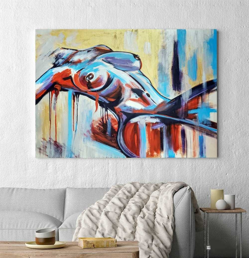 Nu Feminino Abstrato 80 × 100 cm