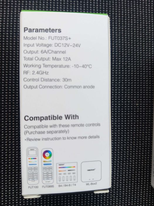 Odbiornik strefowy 3w1 LED, nowy oryginalnie zapakowany