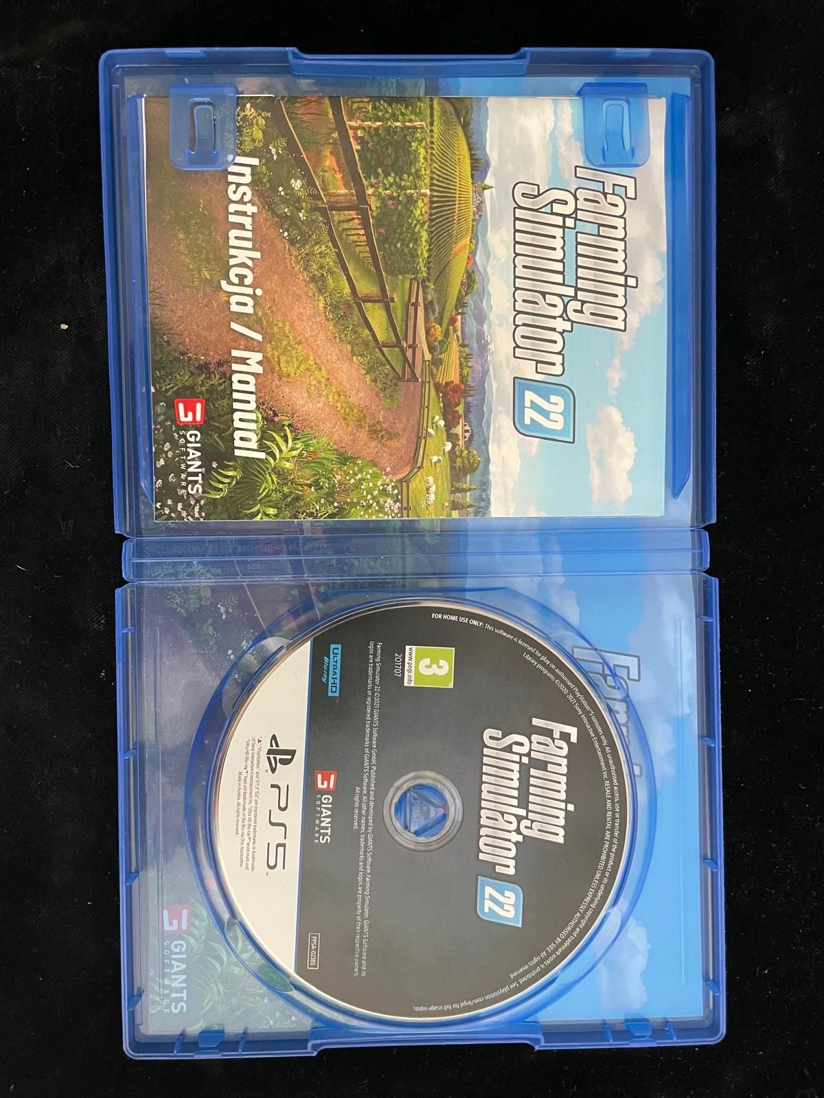 Farming Simulator 22 PL na PS5 Gra po polsku w BDB stanie 3xPL