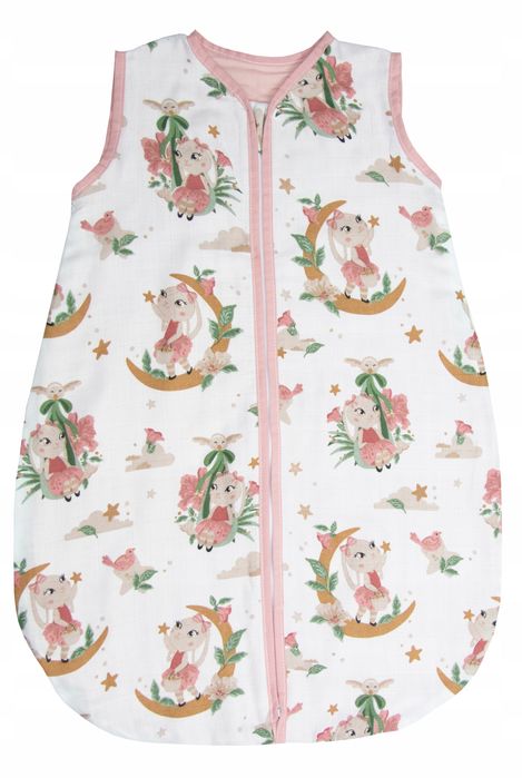 Śpiworek Do Spania Muślinowy 56-62 Letni