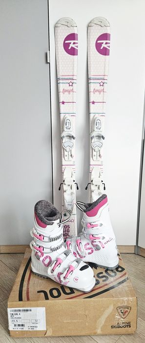 Zestaw narciarski Rossignol dla dziewczynki