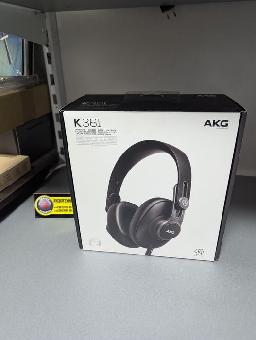 Р-в! Новые! Студийные наушники AKG K 361.