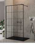 New Trendy kabina Walk-in czarny