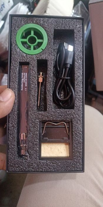 Паяльник беспроводной 8W, 5B USB, 330⁰-450⁰