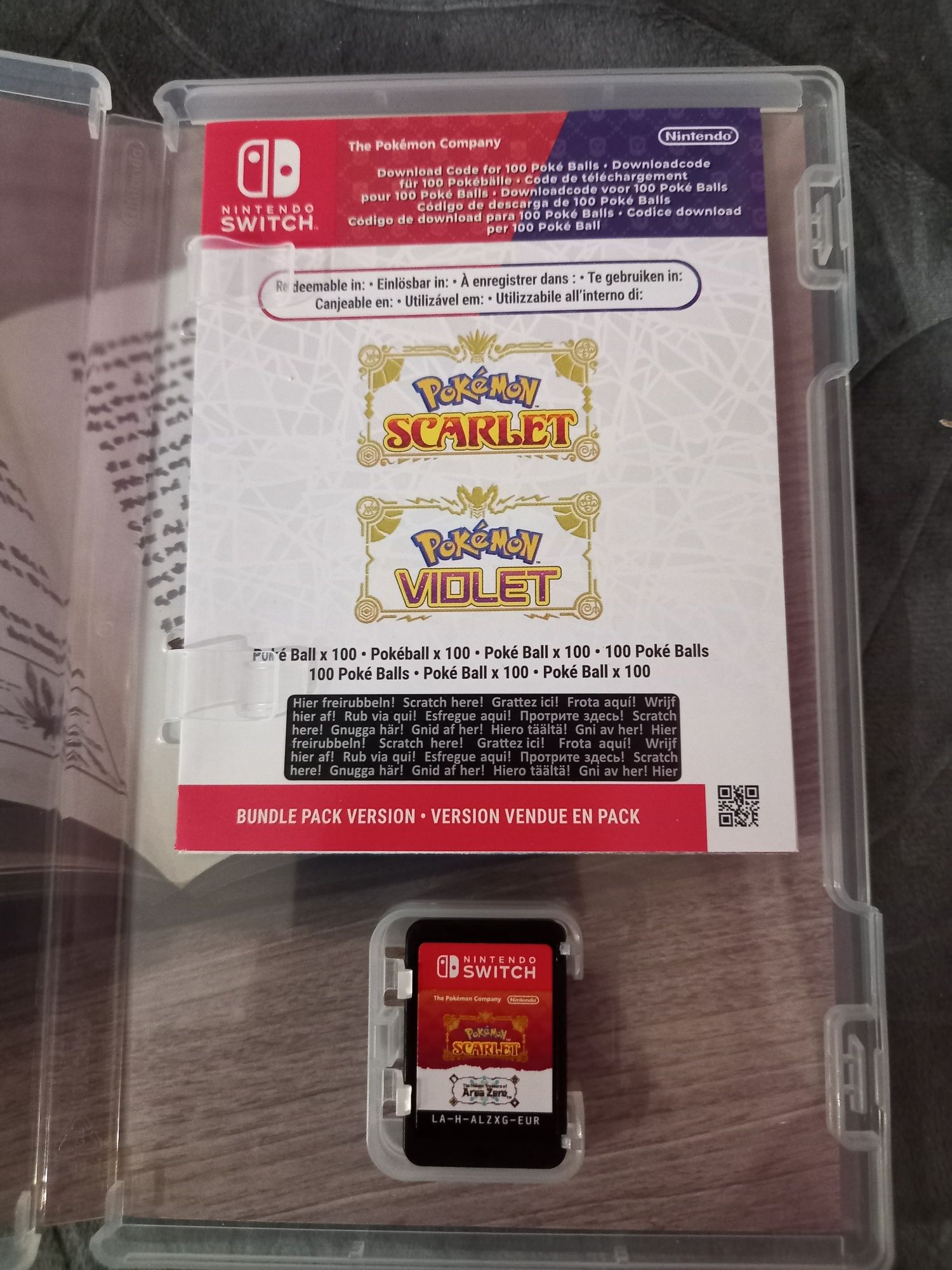 Pokemon Scarlet + DLC gra Nintendo Switch