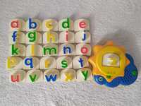 Interaktywna zabawka alfabet po angielsku. Magnetyczna.