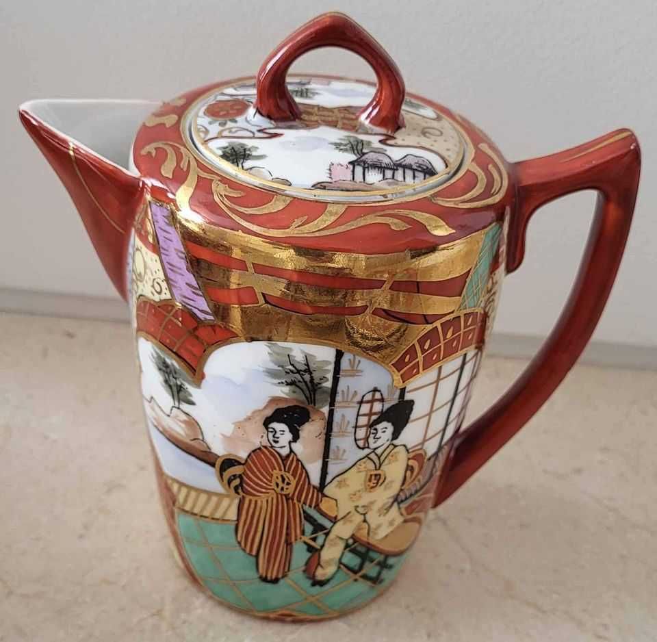 Serviço de café "casca de ovo" Vista Alegre. Satsuma NOVO