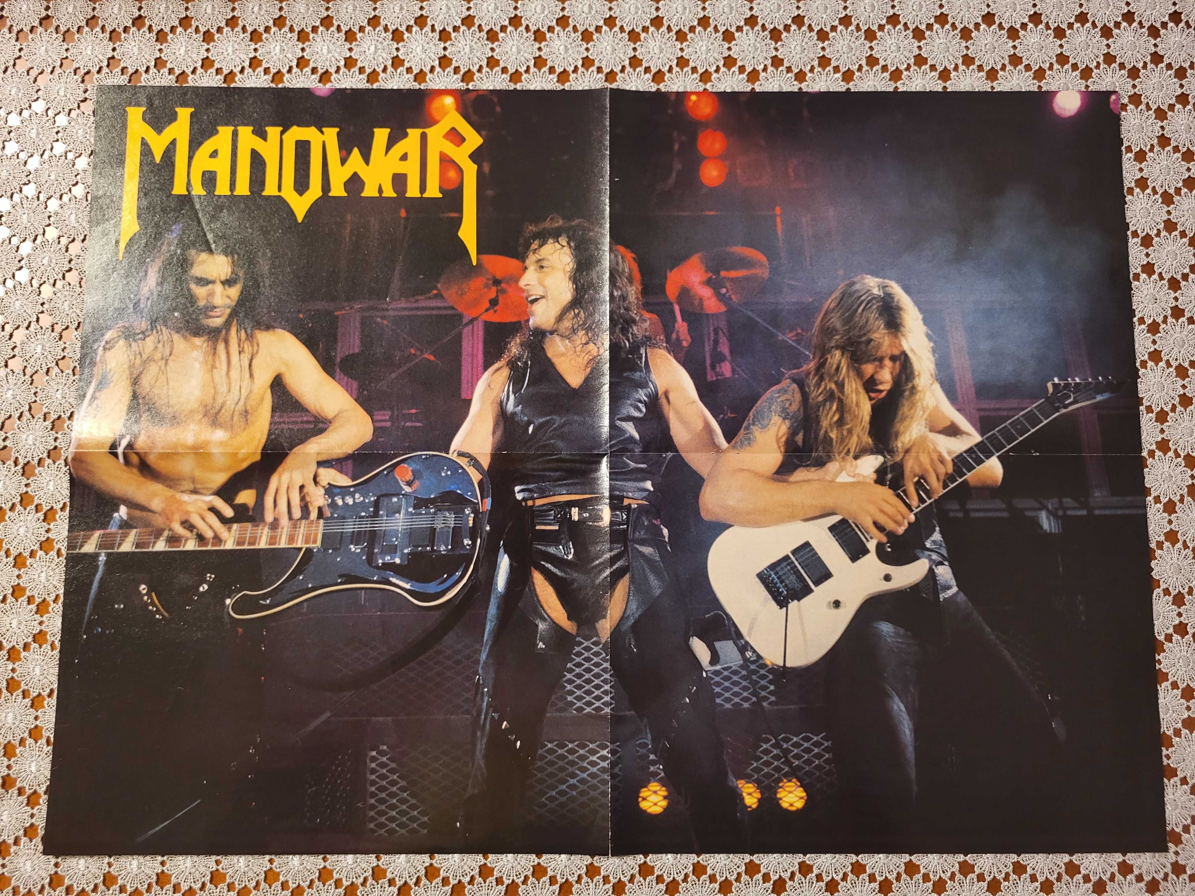 Metal Hammer plakaty 1991/1992 Manowar / Body Count