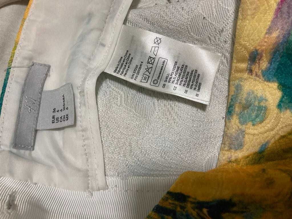 Trapezowa spódnica midi H&M
