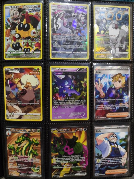 Lote de cartas Pokémon