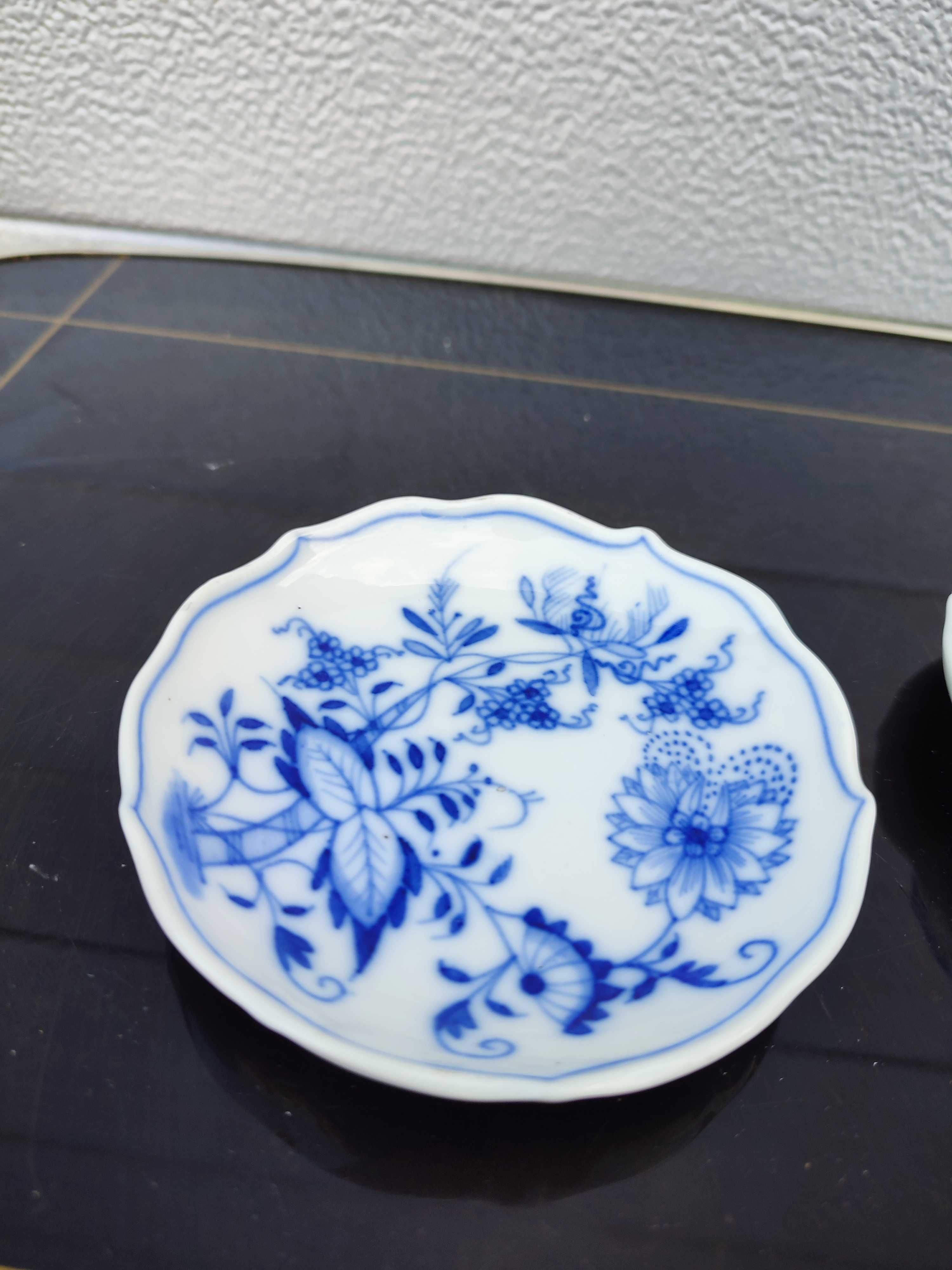 Duo wzór cebulowy  porcelana Meissen / Miśnia