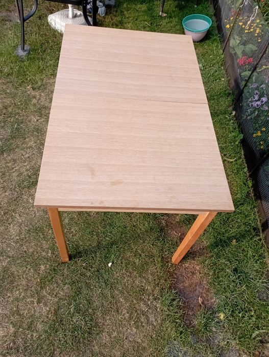 Stół duży jasny PRL