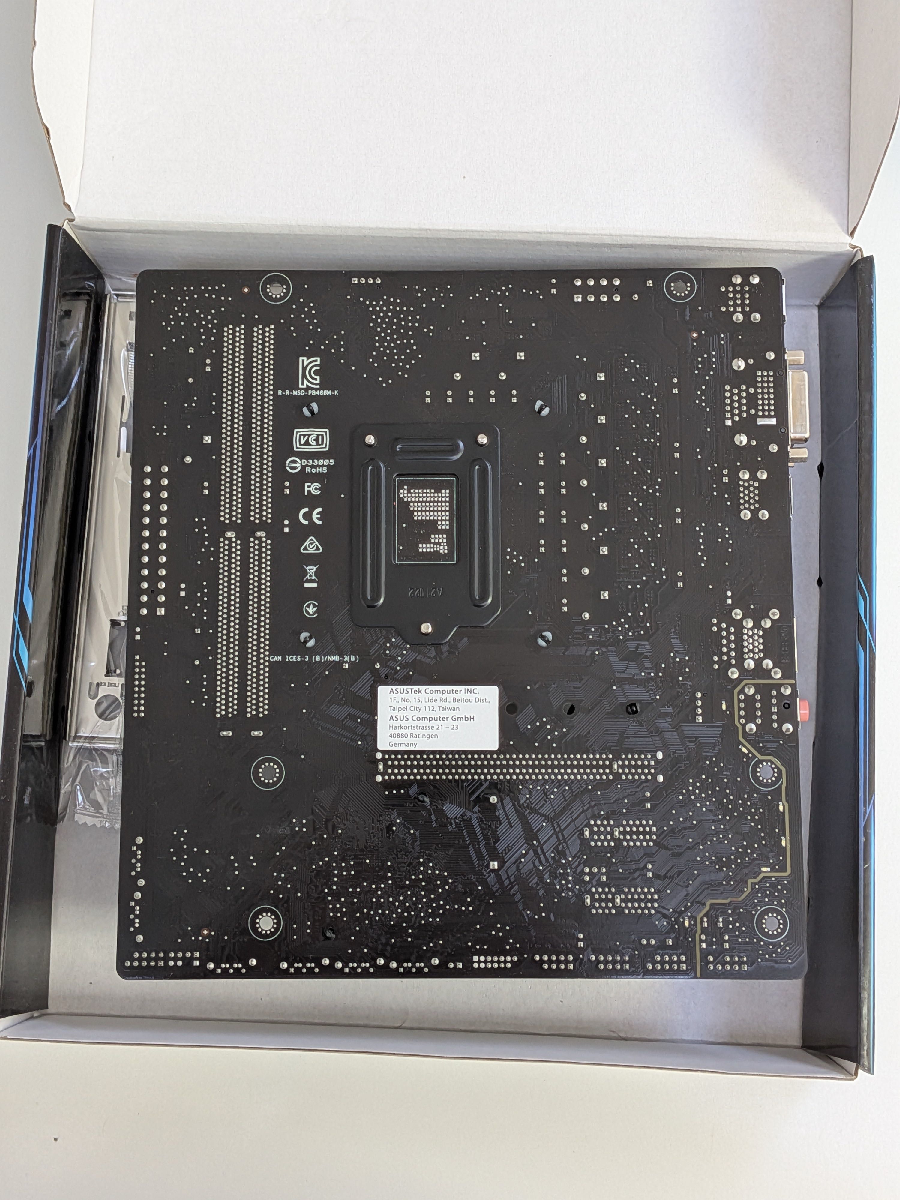 Материнська плата Asus PRIME B460M-K LGA1200 B460 PCIE 3.0 2*DDR4