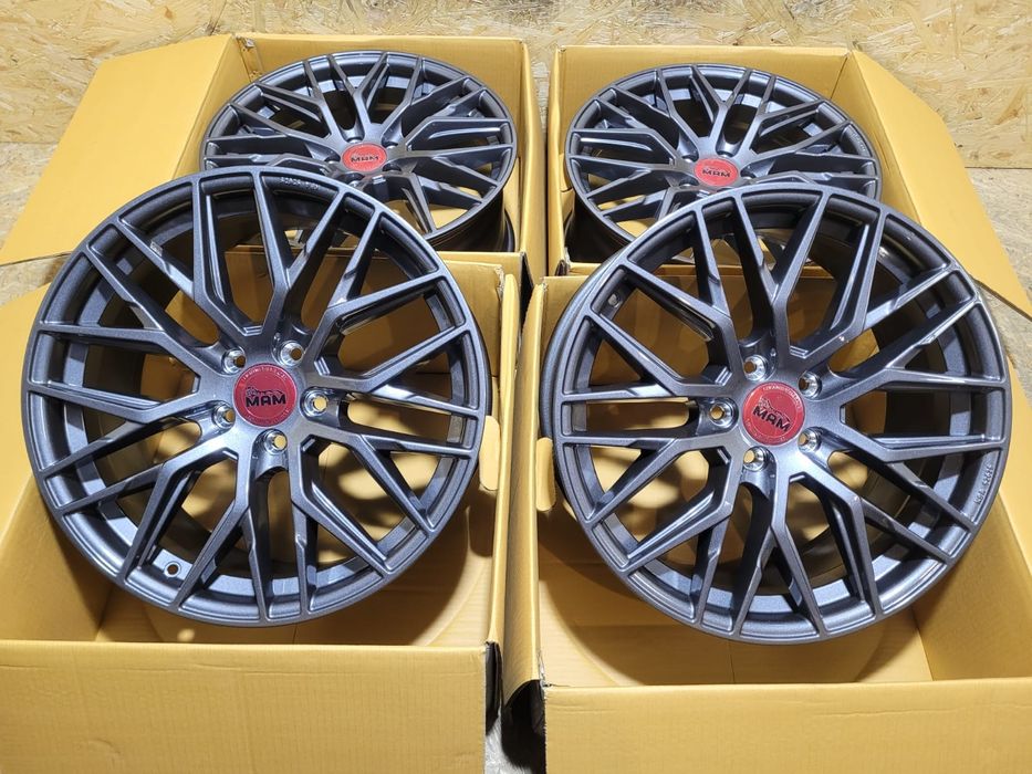 Felgi aluminiowe 5x108 8j et 45 18" mam rs4 ford volvo