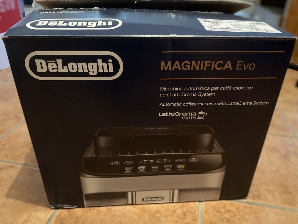 Máquina café grão e moído Delonghi