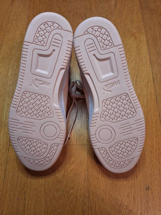Buty wysokie sneakersy Puma rebounded v6 białe nowe 45