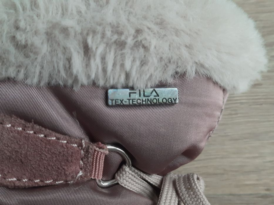 Śniegowce kozaki buty zimowe FILA 34 dla dziewczynki