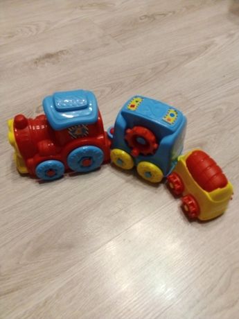 Pociąg zabawka edukacyjna dla niemowląt