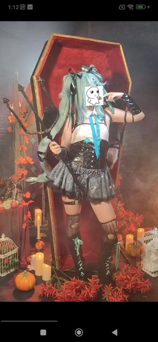 косплей на демон міку, Хелловін, геловін