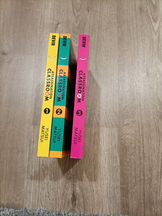 Manga de assassination classroom em português (1-3)