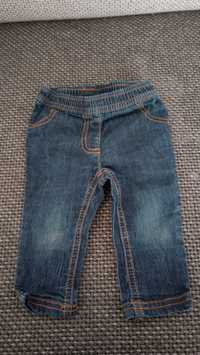 Spodnie jeansy niemowlece