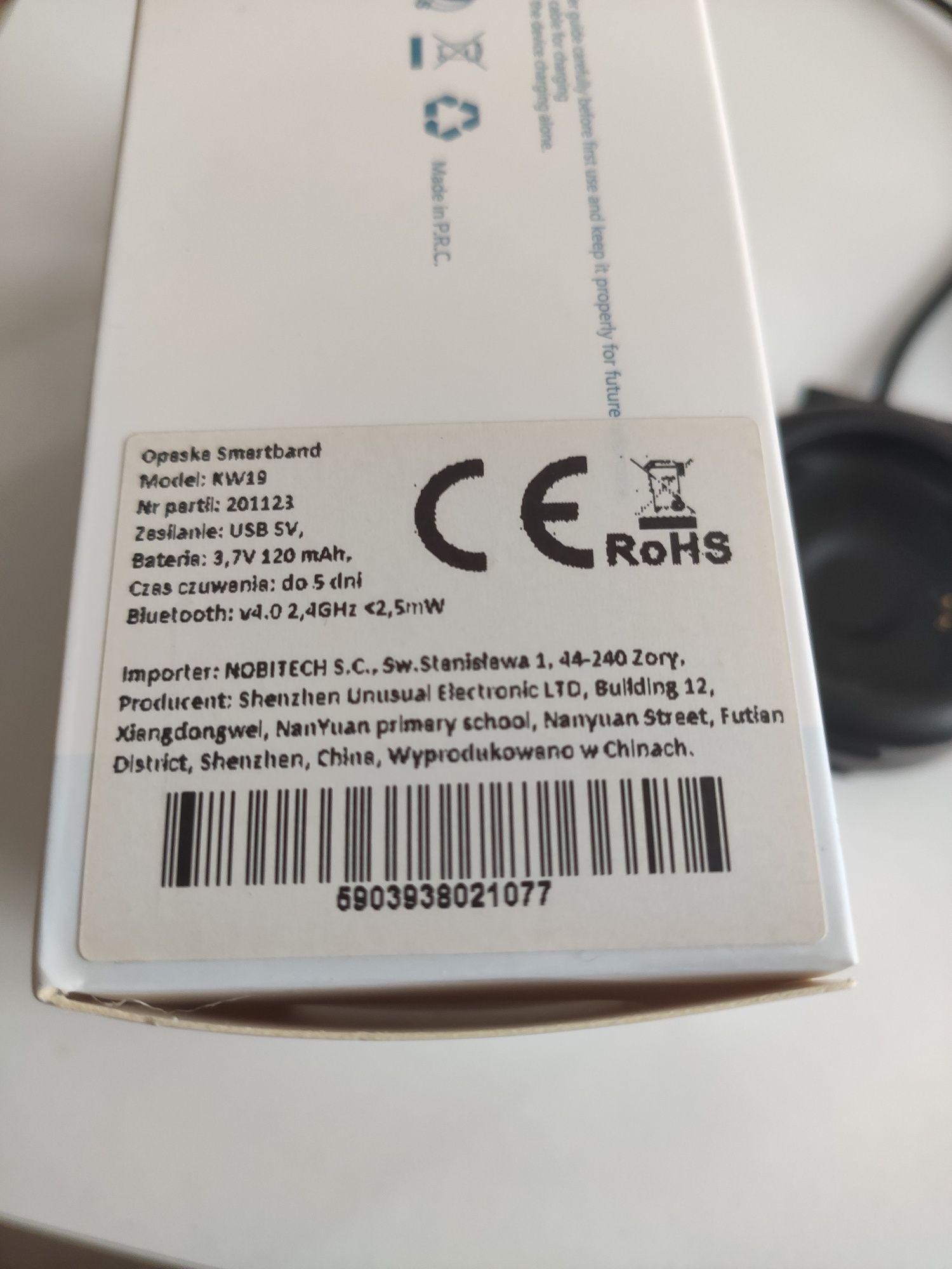 Opaska Smartband KW19