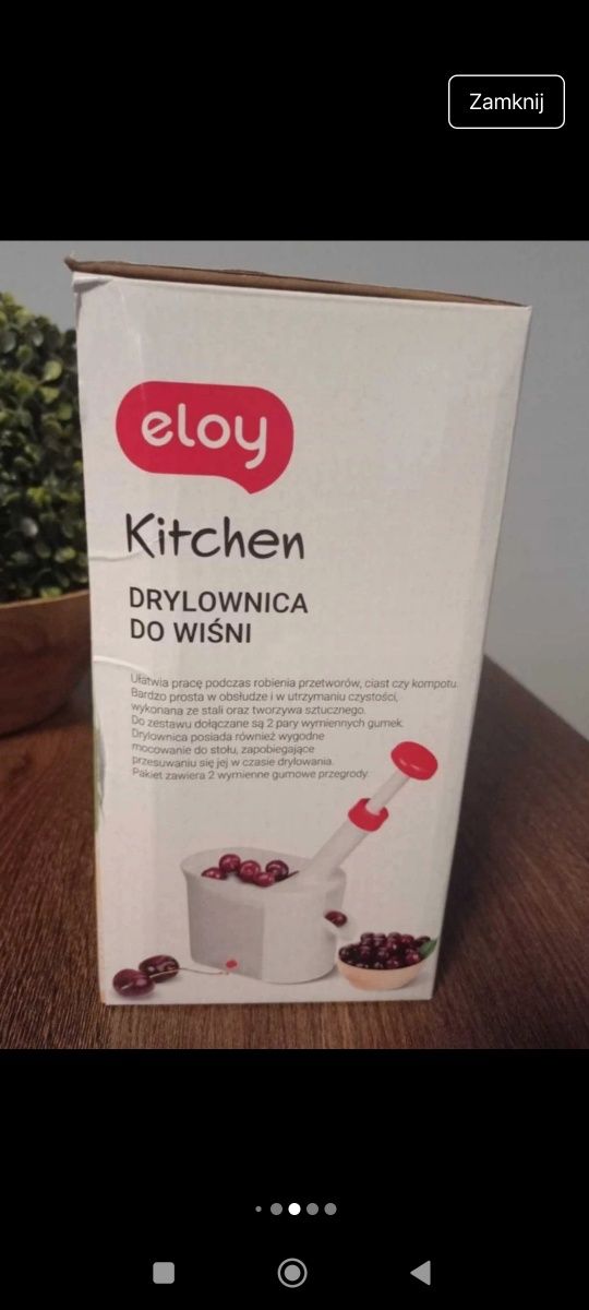 Drylownica do wiśni Eloy