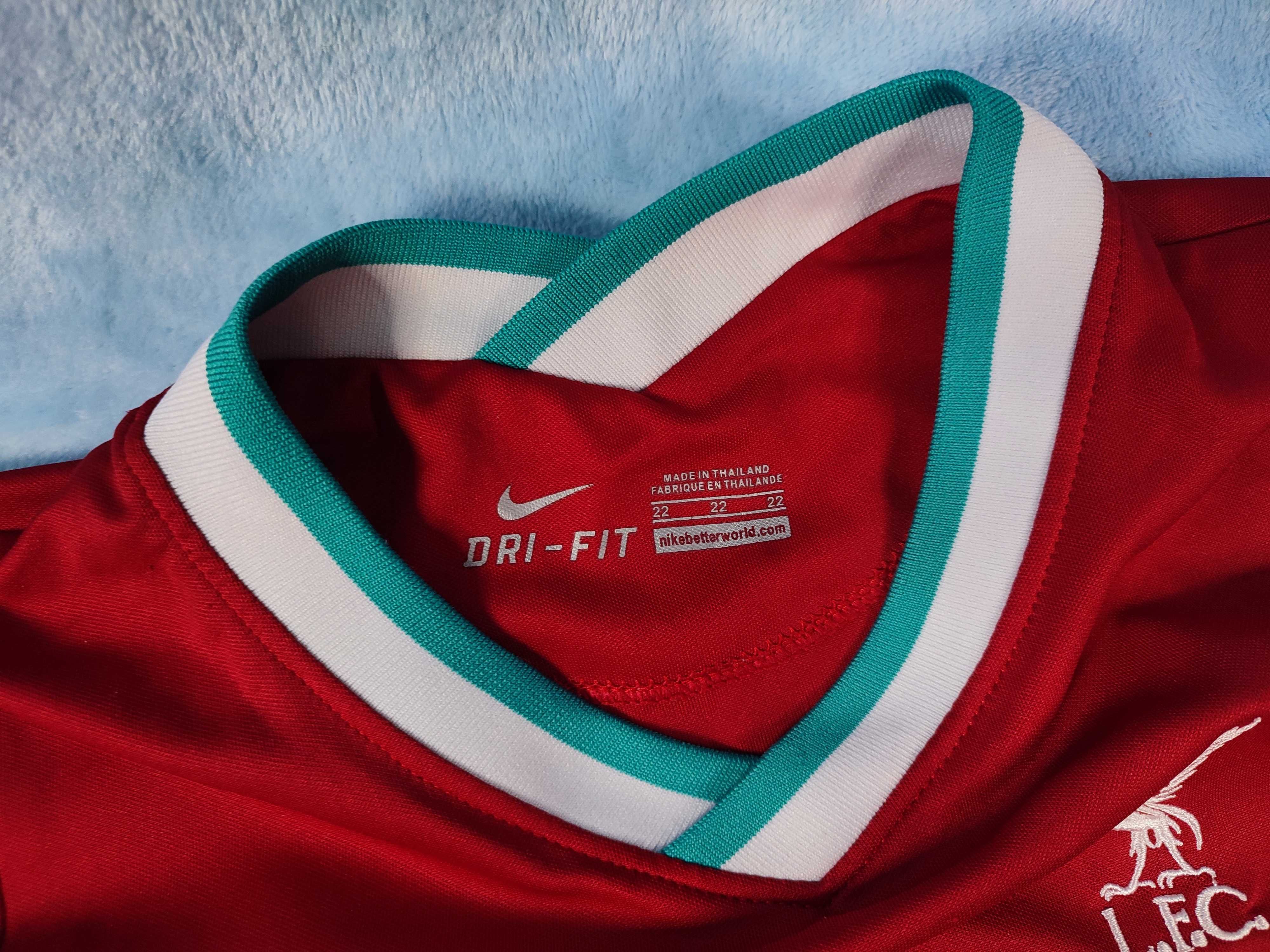 Детская форма Nike для футбола Ливерпуль Салах, размер 22