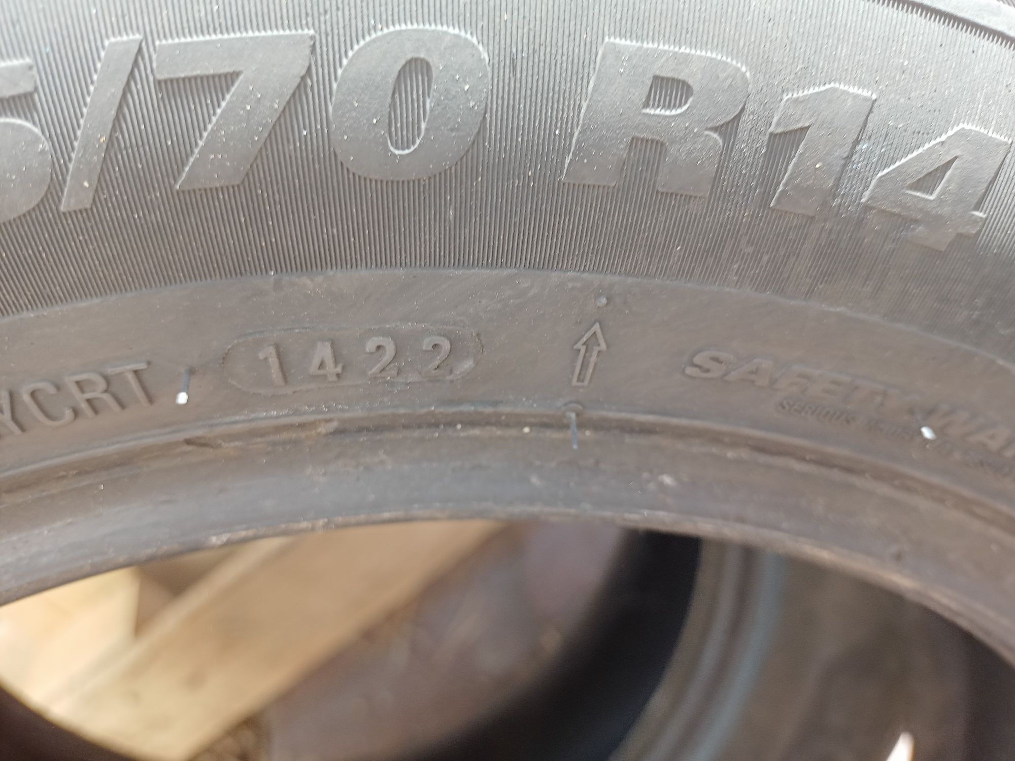 Opony całoroczne Kumho Solus4SHA32 165/70r14 85T 5,5mm 2022r Wawa