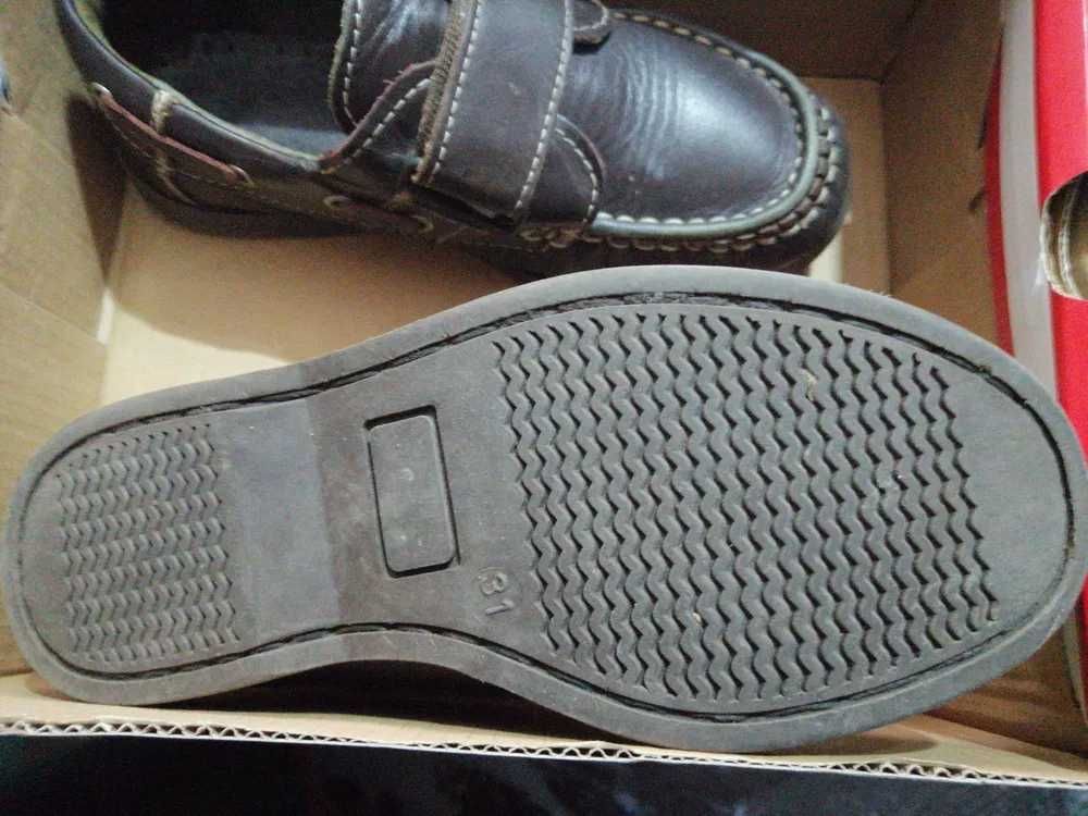 Sapatos vela bonitos de aperto em velcro menino n º 31